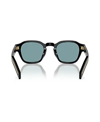 Prada Low Bridge Round Men's Sunglasses, Pr A16SF