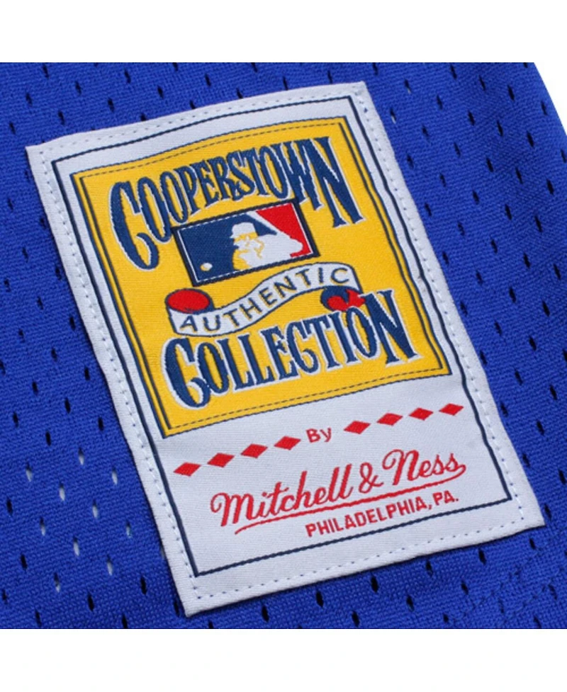 Men's Mitchell & Ness Bo Jackson Kansas City Royals Royal 1989 Authentic Cooperstown Collection Batting Mesh Practice Jersey