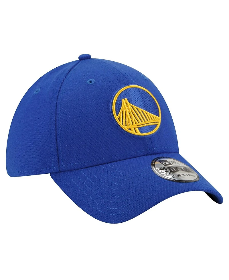 Men's New Era Royal Golden State Warriors Official Team Color 39THIRTY Flex Hat