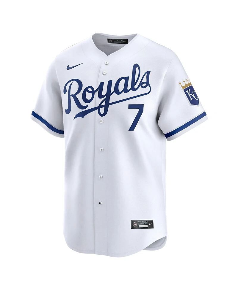 Men's Nike Bobby Witt Jr. White Kansas City Royals Home Limited Player Jersey