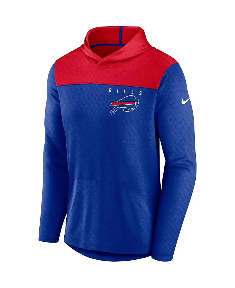 Men's Nike Royal Buffalo Bills Fan Gear Pullover Hoodie