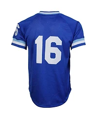Men's Mitchell & Ness Bo Jackson Kansas City Royals Royal 1989 Authentic Cooperstown Collection Batting Mesh Practice Jersey