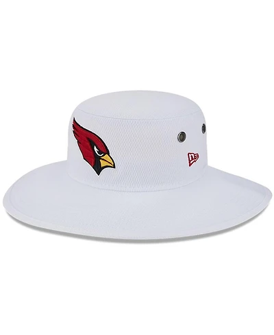 Men's New Era White Arizona Cardinals 2023 Nfl Training Camp Panama Bucket Hat