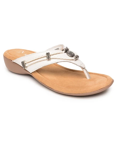Minnetonka Women's Silverthorne 360 Thong Sandals