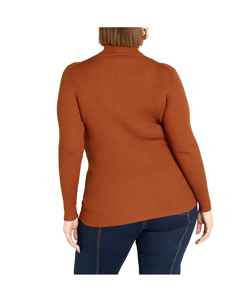 City Chic Plus Mia Sweater