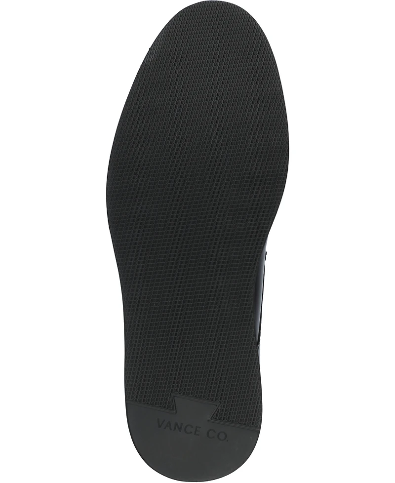 Vance Co. Men's William Tru Comfort Foam Plain Toe Lace-Up Derby Shoes