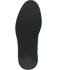 Vance Co. Men's William Tru Comfort Foam Plain Toe Lace-Up Derby Shoes