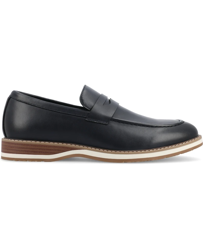 Vance Co. Men's Kahlil Tru Comfort Foam Slip-On Penny Loafers