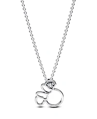 Pandora Minnie Mouse Silhouette Collier Necklace