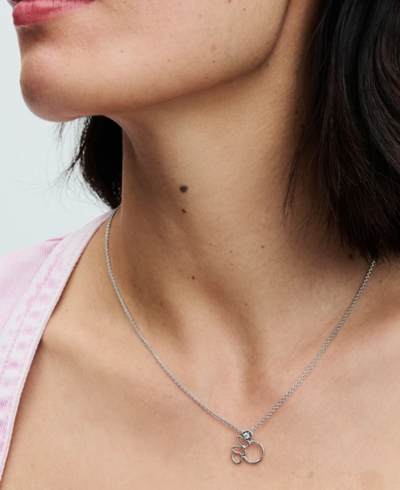 Pandora Minnie Mouse Silhouette Collier Necklace