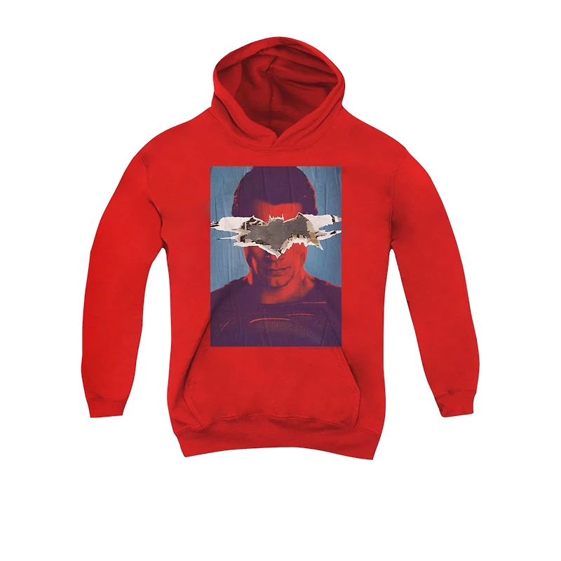 Batman V Superman Youth Poster Pull Over Hoodie / Hooded Sweatshirt