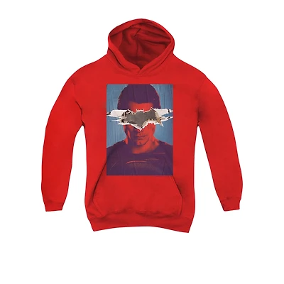 Batman V Superman Youth Poster Pull Over Hoodie / Hooded Sweatshirt