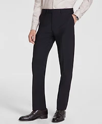 Calvin Klein Men's Slim-Fit Wool-Blend Stretch Suit Pants
