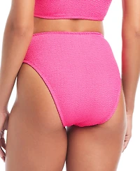 Bar Iii Women's High Leg High Rise Bikini Bottoms, Created for Macy's