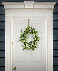 National Tree Company 22" Ivy and Eggs Easter Wreath