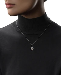 Star Wars Wonder Fine Jewelry Diamond Ahsoka 18" Pendant Necklace (1/10 ct. t.w.) in Sterling Silver & Rose Gold-Plate