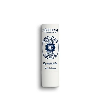L'Occitane Ultra-Rich 10% Shea Butter Nourishing Lip Balm Stick 0.15 fl oz