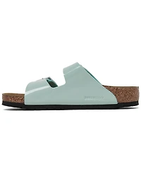 Birkenstock Little Girls Arizona Birko-Flor Patent Sandals from Finish Line