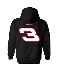 Men's Richard Childress Racing Team Collection Black Dale Earnhardt Goodwrench Service Plus Car Pullover Hoodie