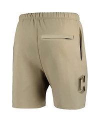 Men's Pro Standard Khaki Cleveland Guardians Neutral Fleece Shorts
