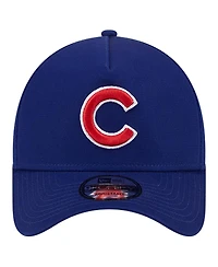 Men's New Era Royal Chicago Cubs Team Color A-Frame 9FORTY Adjustable Hat