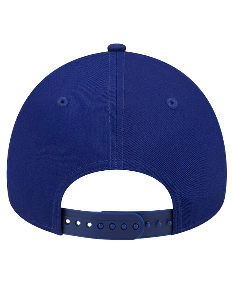 Men's New Era Royal Chicago Cubs Team Color A-Frame 9FORTY Adjustable Hat