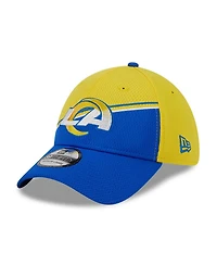Men's New Era Gold, Royal Los Angeles Rams 2023 Sideline 39THIRTY Flex Hat