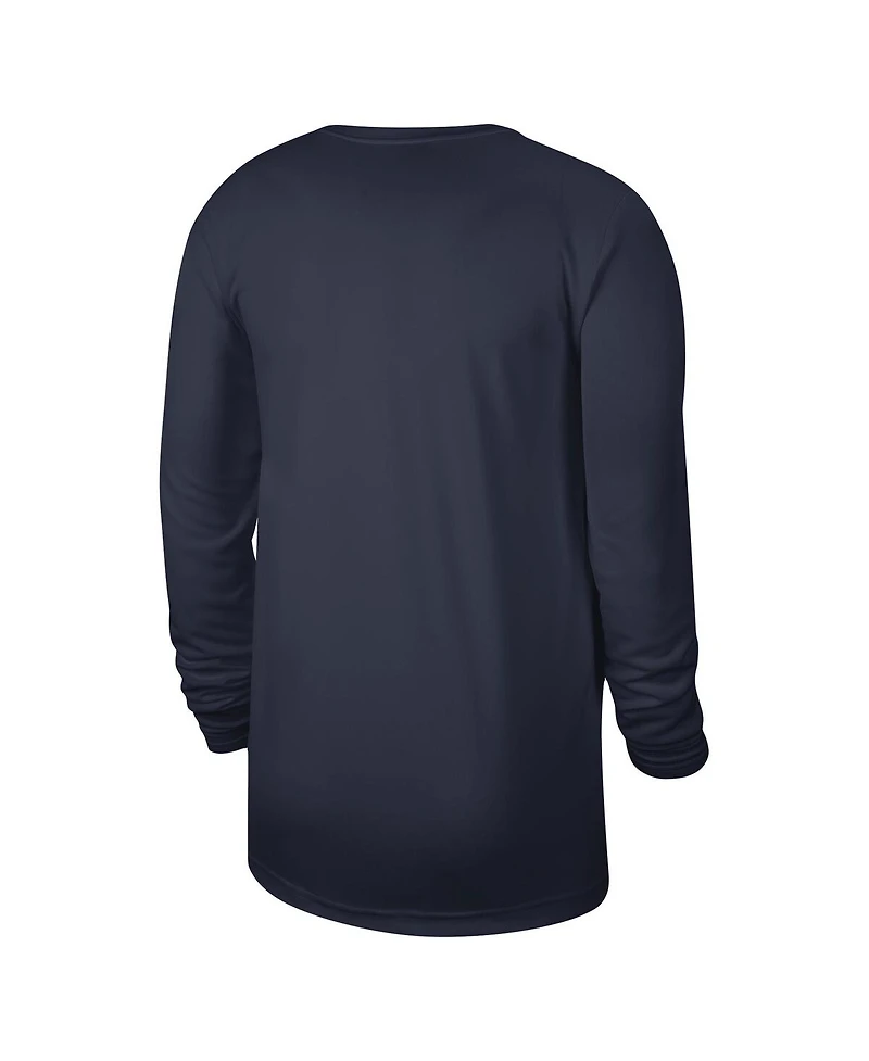 Men's and Women's Nike Navy Washington Wizards 2023/24 Legend On-Court Practice Long Sleeve T-shirt