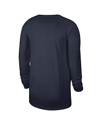 Men's and Women's Nike Navy Washington Wizards 2023/24 Legend On-Court Practice Long Sleeve T-shirt