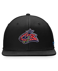 Men's Fanatics Black Columbus Blue Jackets Special Edition Fitted Hat