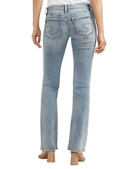 Silver Jeans Co. Women's Tuesday Low Rise Slim Bootcut Jeans