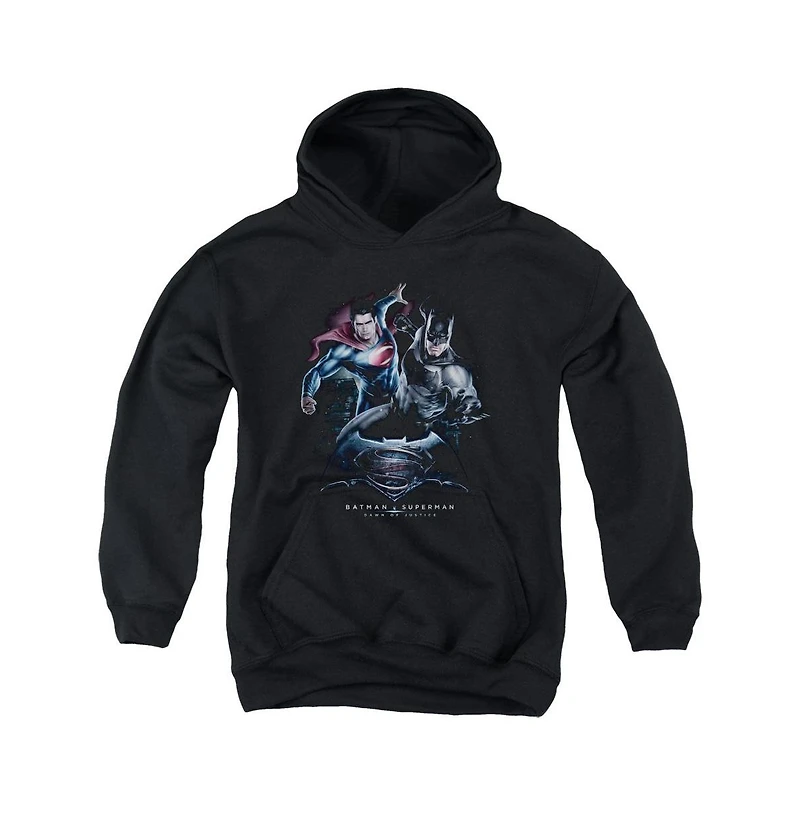 Batman V Superman Youth Team Up Pull Over Hoodie / Hooded Sweatshirt