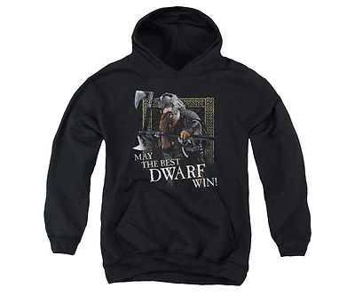 Lord Of The Rings Youth Best Dwarf Pull Over Hoodie / Hooded Sweatshirt