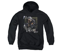 Lord Of The Rings Youth Best Dwarf Pull Over Hoodie / Hooded Sweatshirt