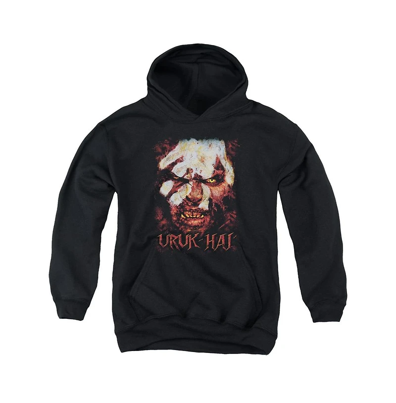 Lord Of The Rings Youth Uruk Hai Pull Over Hoodie / Hooded Sweatshirt