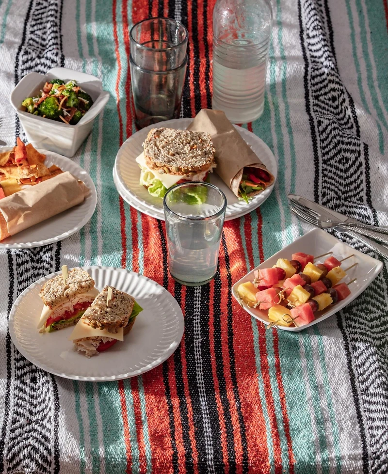Fortessa Melamine Street Eats Boats, Set of 6