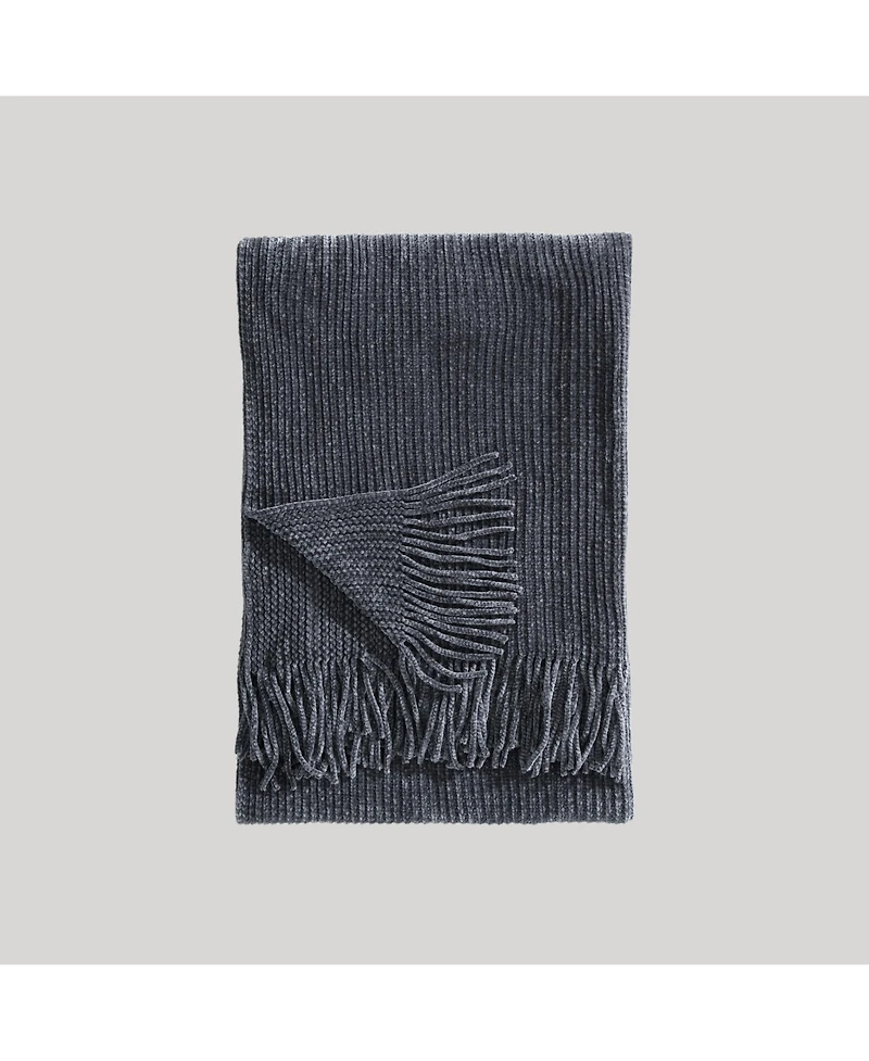 Bebejan Chenille Throw Blanket 50"W X 60"L