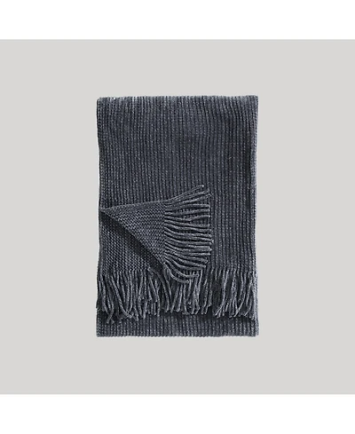 Bebejan Chenille Throw Blanket 50"W X 60"L