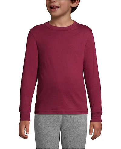 Lands' End Boys Long Sleeve Essential T-shirt
