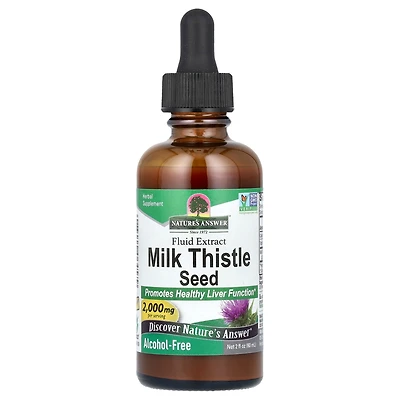 Nature's Answer Milk Thistle Seed Fluid Extract 2 000 mg - 2 fl oz (60 ml)