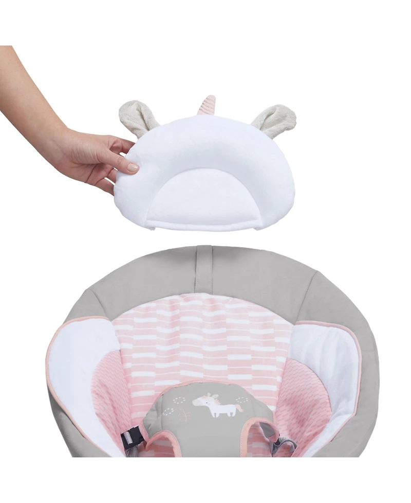 Flora the Unicorn Soothing Bouncer