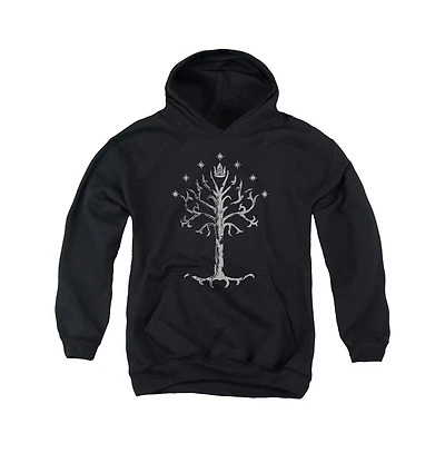 Lord Of The Rings Youth Tree Gondor Pull Over Hoodie / Hooded Sweatshirt