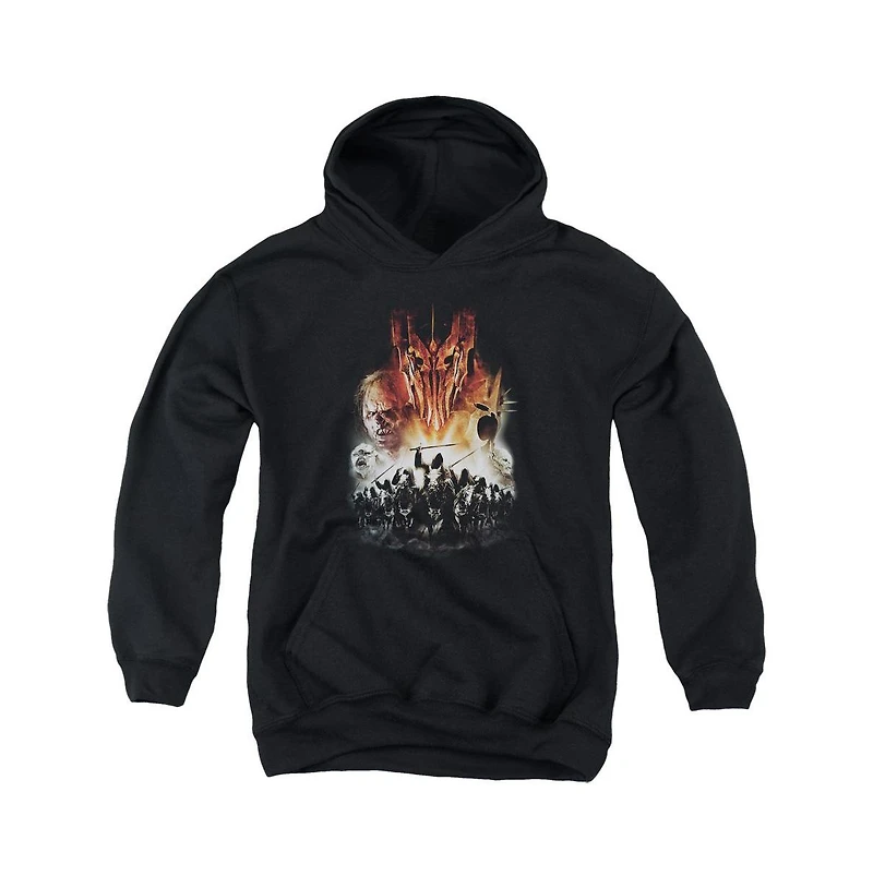 Lord Of The Rings Youth Evil Rising Pull Over Hoodie / Hooded Sweatshirt