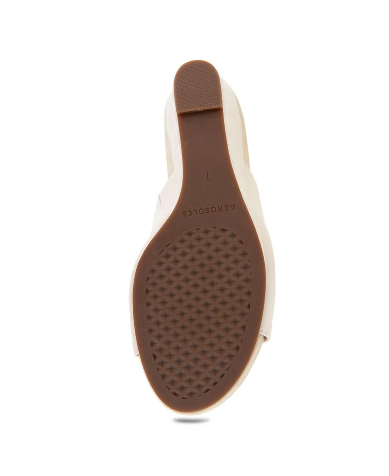 Aerosoles Women's Pierce Open Toe Wedge Sandals