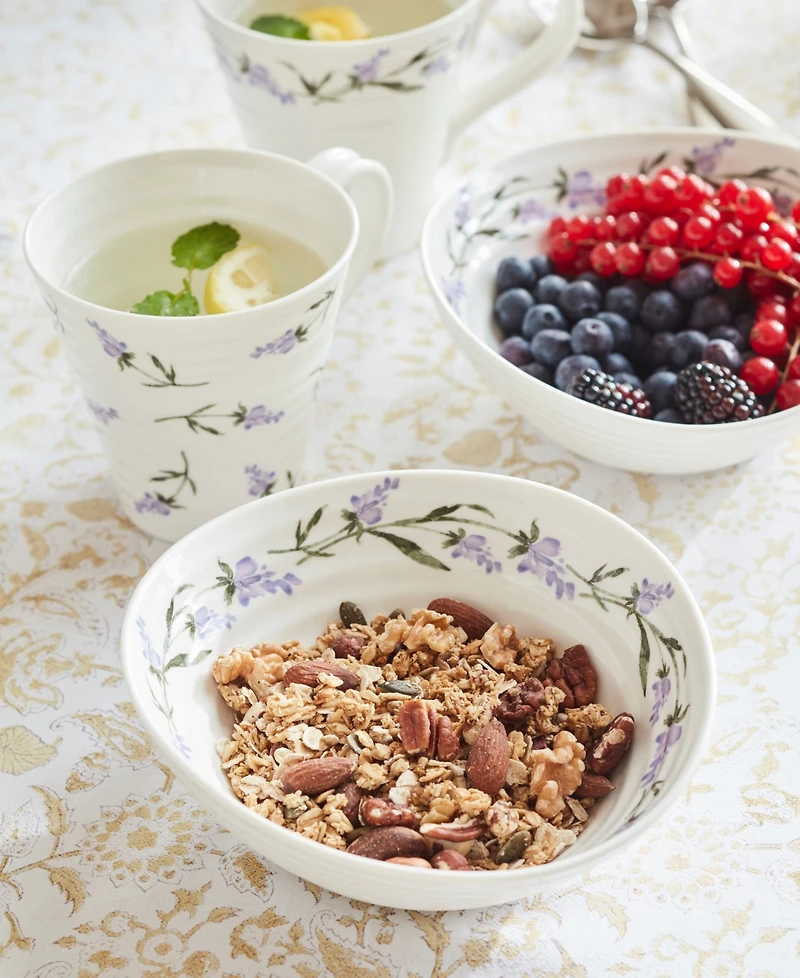 Portmeirion Sophie Conran Lavandula Cereal Bowls, Set of 4