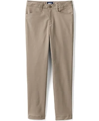 Lands' End Little Girls Slim Fit Stretch Chino Pants