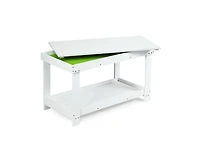 Slickblue Kids Solid Multifunctional Wood Activity Play Table