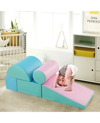 Slickblue Toddler 5-Piece Climb and Crawl Activity Playset