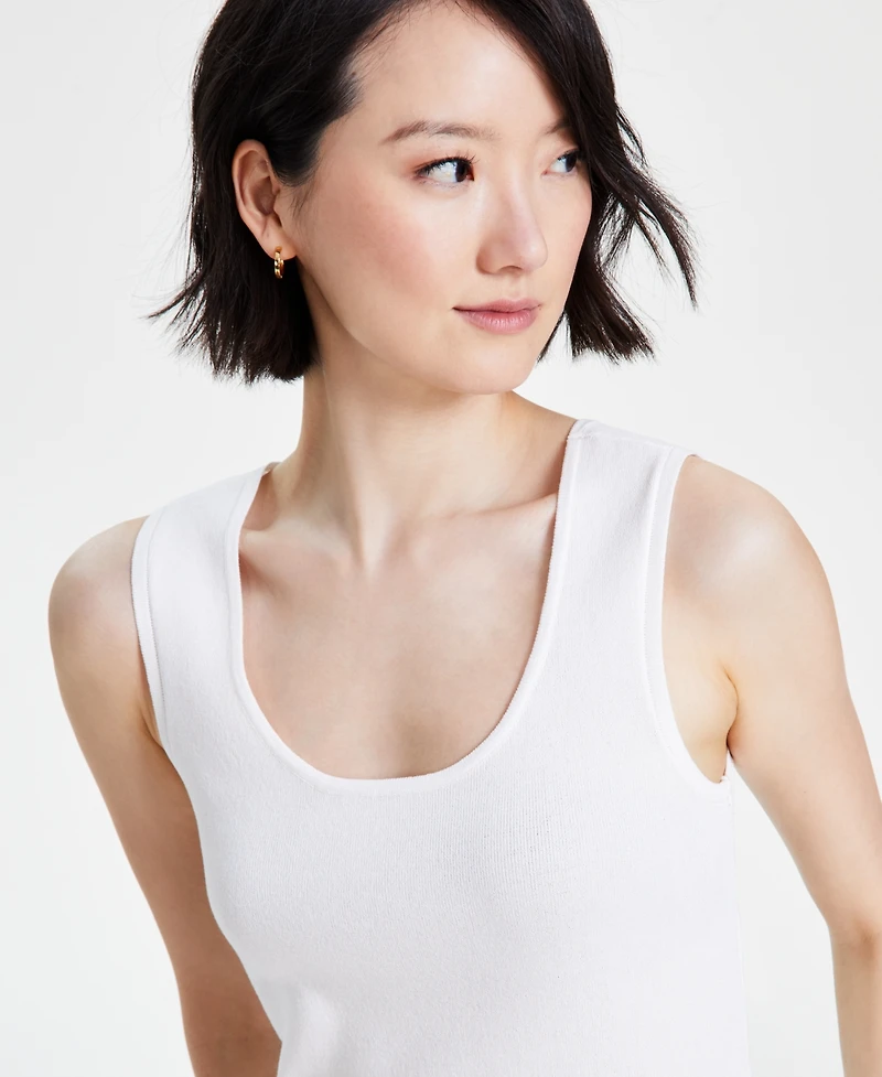 Tahari Asl Women's Scoop-Neck Sleeveless Top