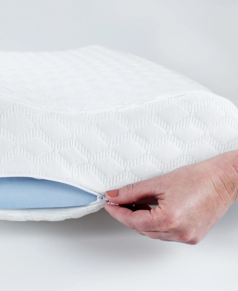 Therapedic Premier Contour Comfort Gel Memory Foam Pillow, King, Exclusively at Macy's